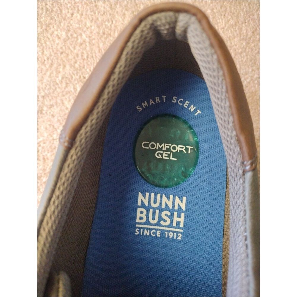 Nunn Bush Shoes Kore City Walk Men 11.5 M Charcoal 84819-013 Lace to Toe Oxford - Picture 6 of 8
